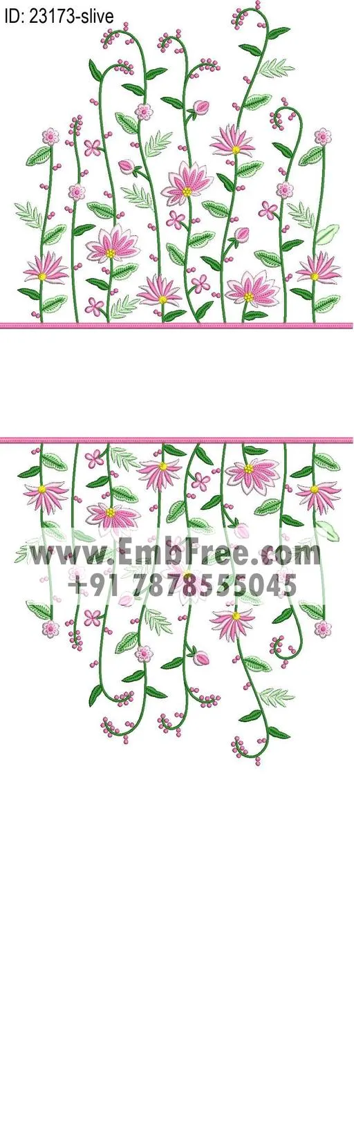 top dupatta embroidery design thumbnail 2