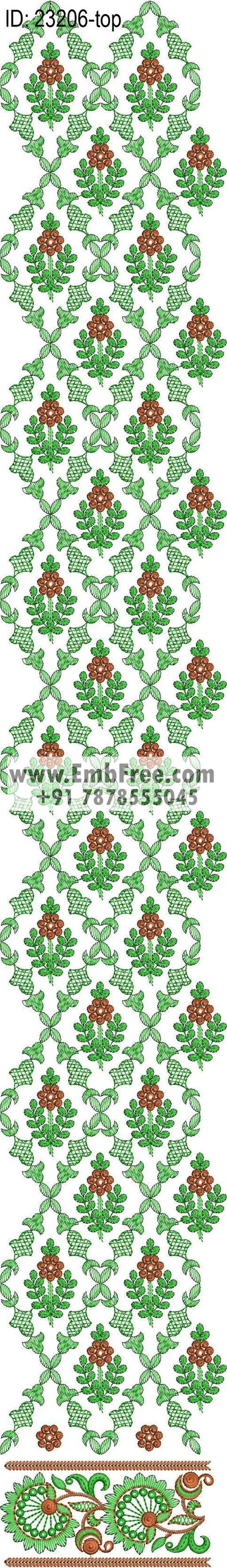 dress single head embroidery design-ID:23206