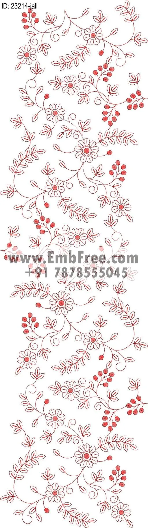 garment embroidery design