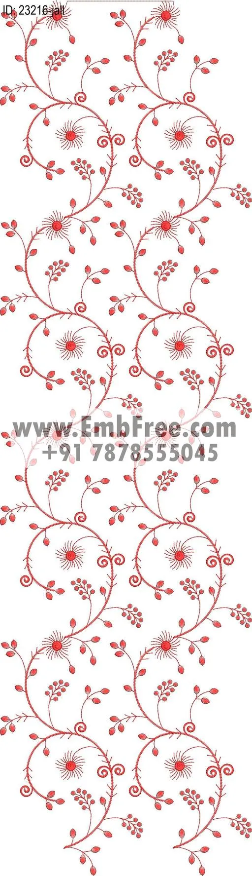 garment embroidery design embroidery design ID 23216