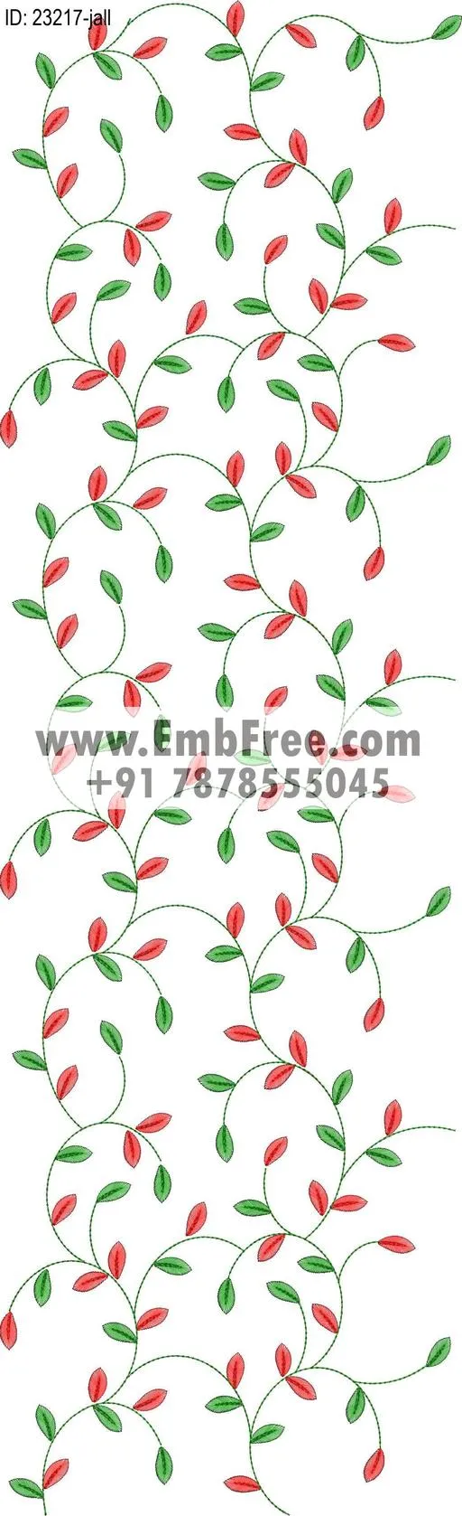 garment embroidery design