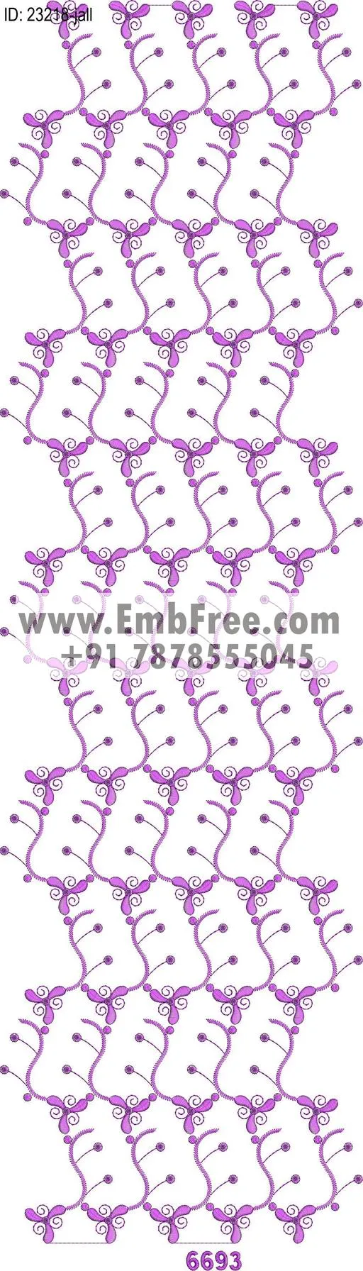garment embroidery design