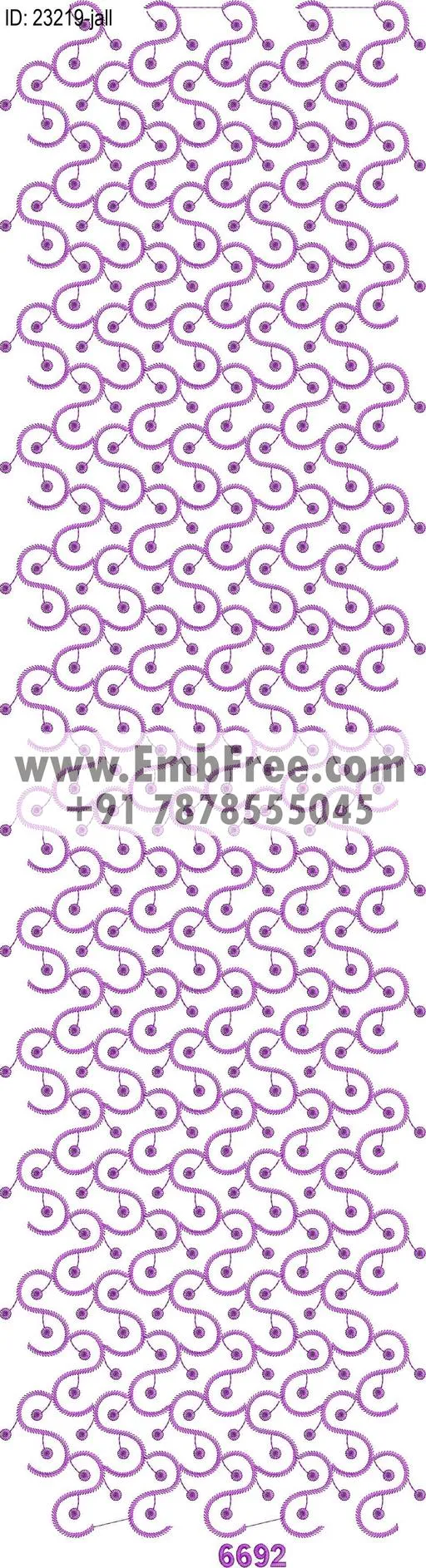 garment embroidery design embroidery design ID 23219