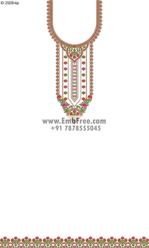 dress single head embroidery design-ID:23226