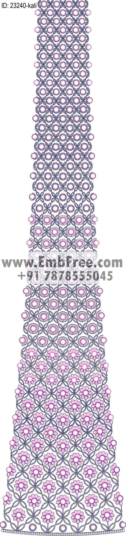 lahenga embroidery design