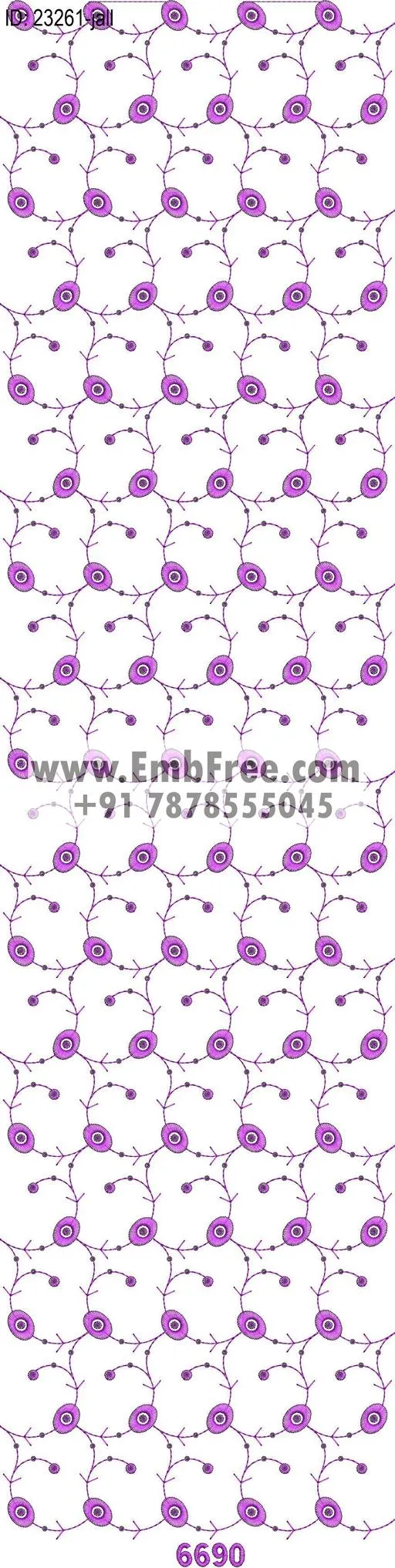garment embroidery design