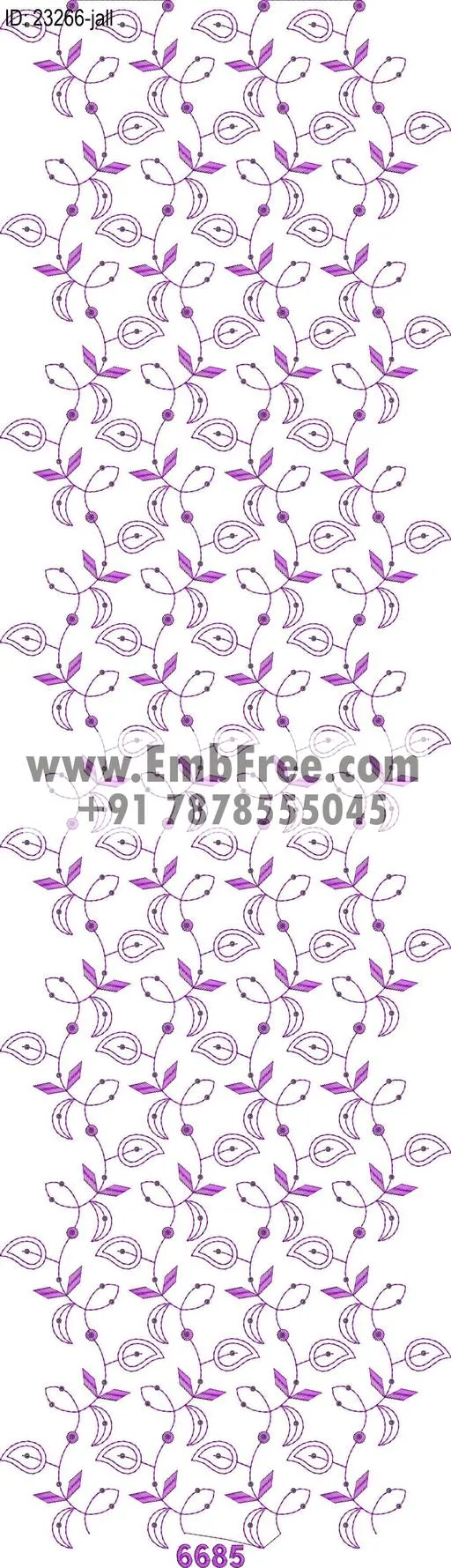 garment embroidery design