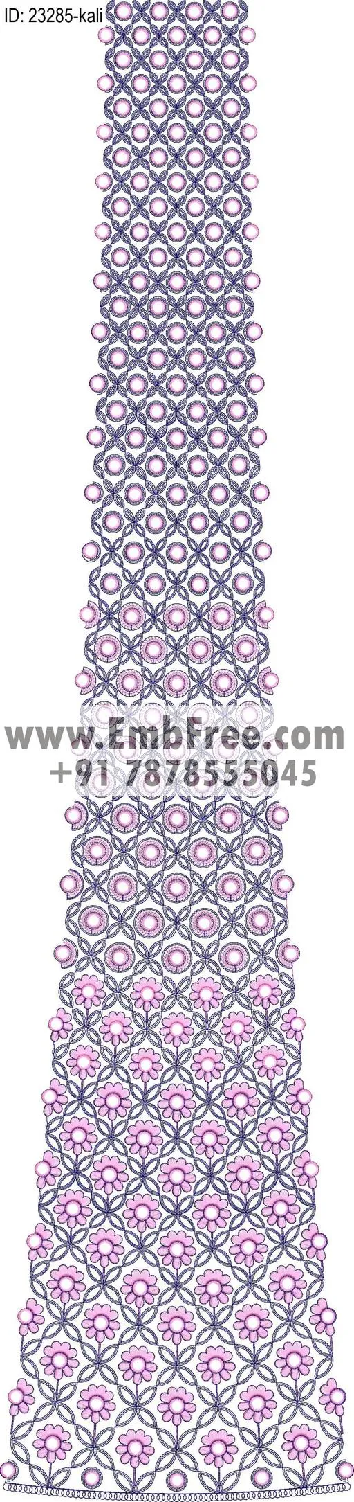 lahenga embroidery design
