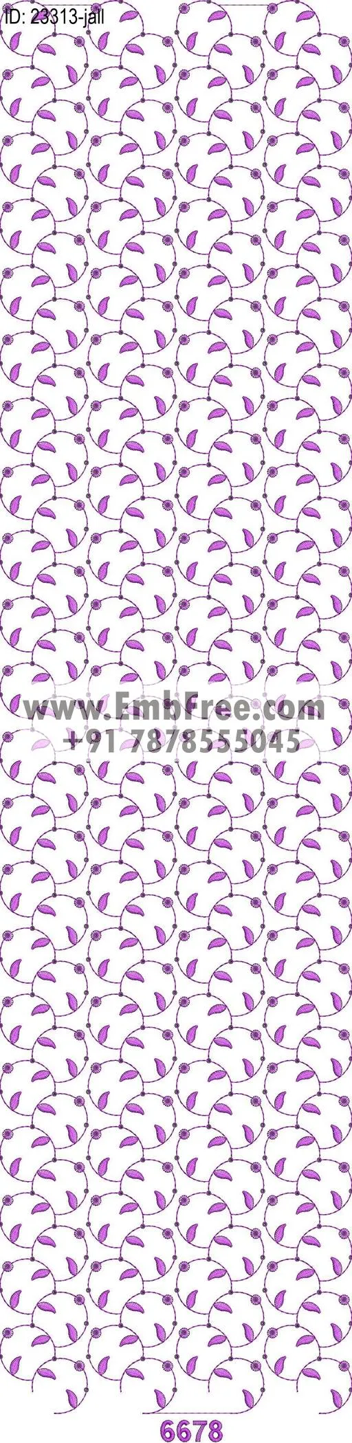 garment embroidery design