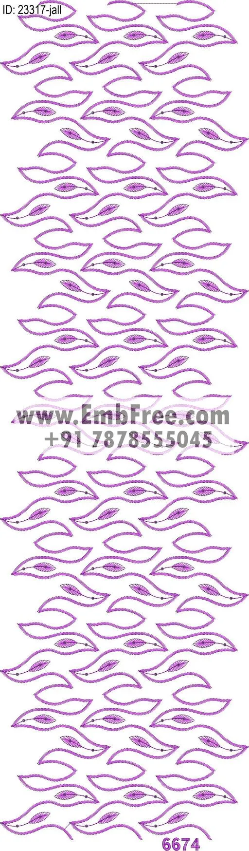 garment embroidery design