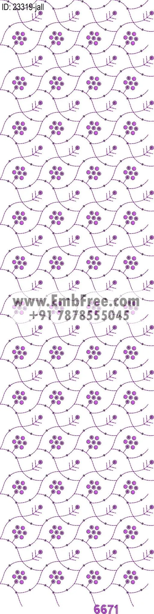 garment embroidery design