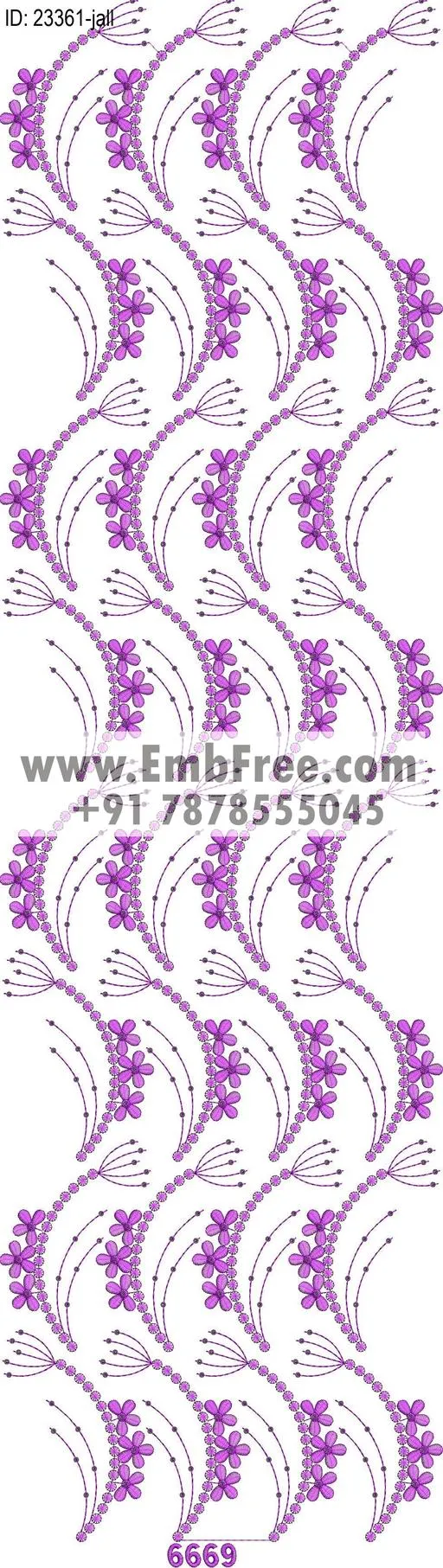 garment embroidery design