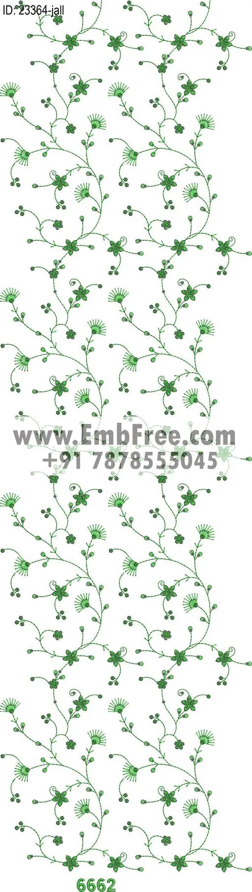 garment embroidery design