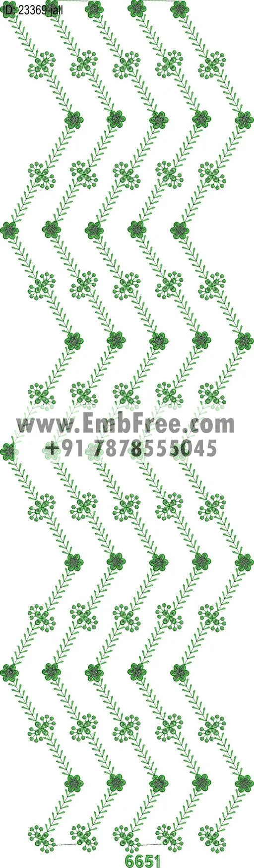 garment embroidery design