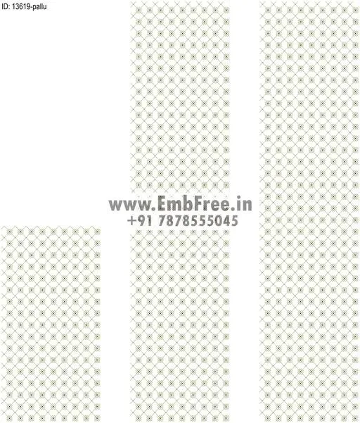 pallu skat saree embroidey design