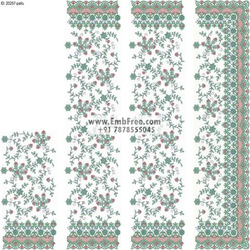 saree cpallu embroidery designs-ID:20257