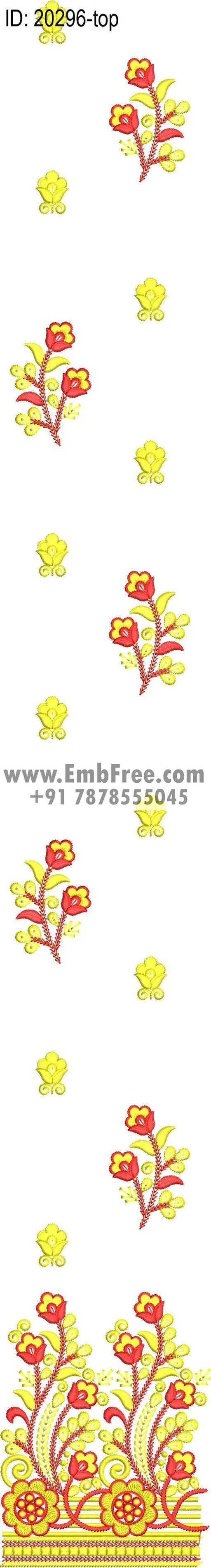 top suit embroidery design-ID:20296