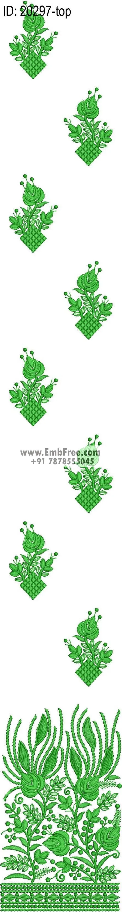 top suit embroidery design-ID:20297