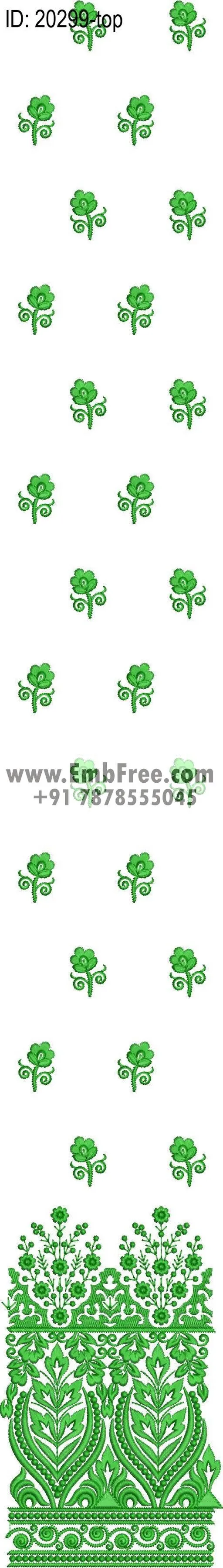 top suit embroidery design-ID:20299