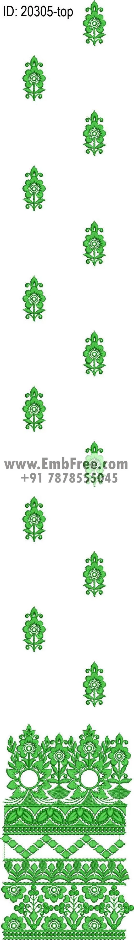top suit embroidery design-ID:20305