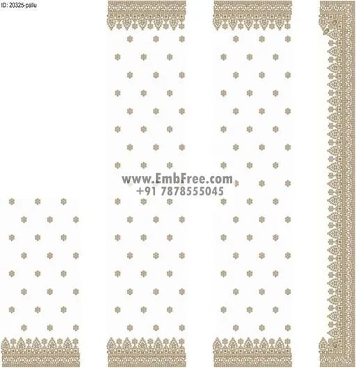 saree cpallu embroidery designs-ID:20325