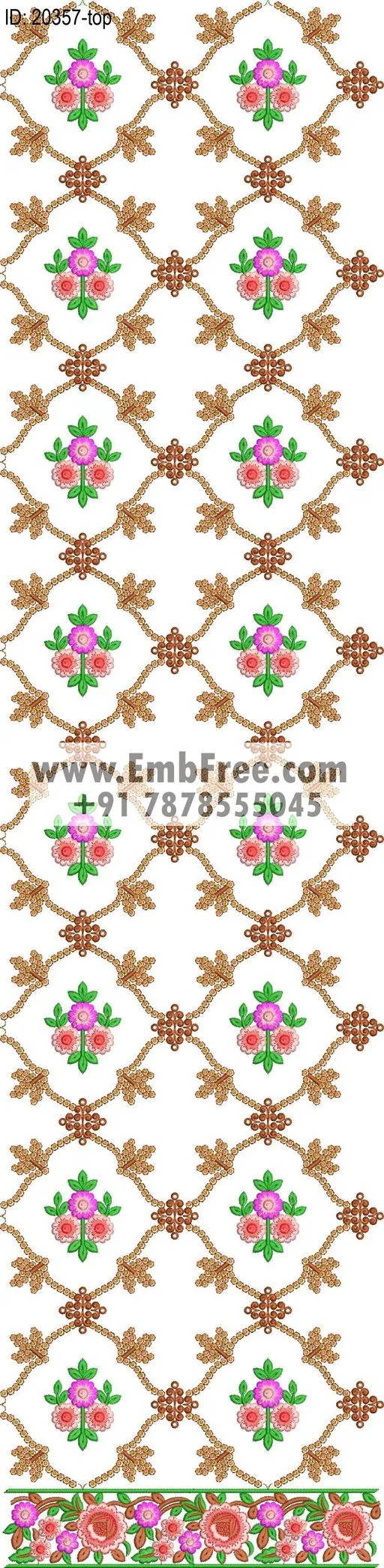 top suit embroidery design-ID:20357
