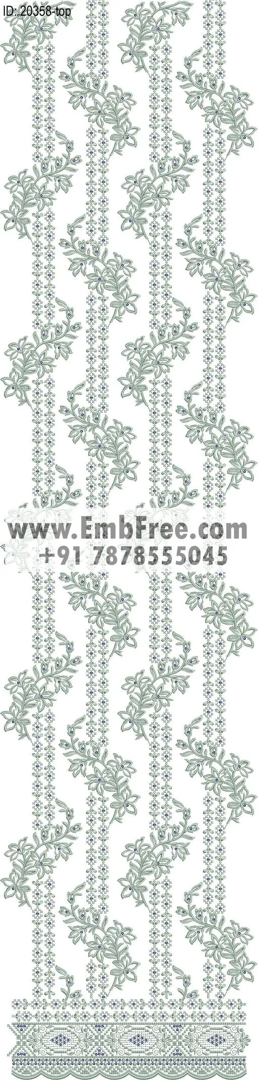 top suit embroidery design-ID:20358