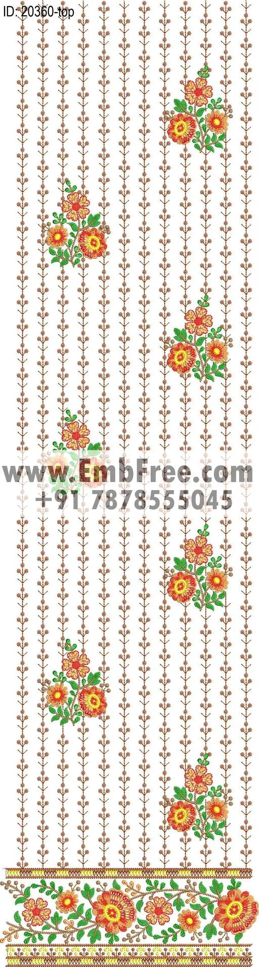 top suit embroidery design-ID:20360