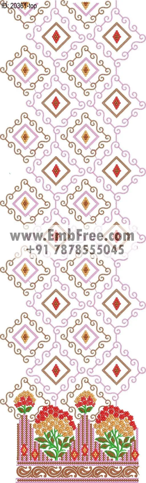top suit embroidery design-ID:20361
