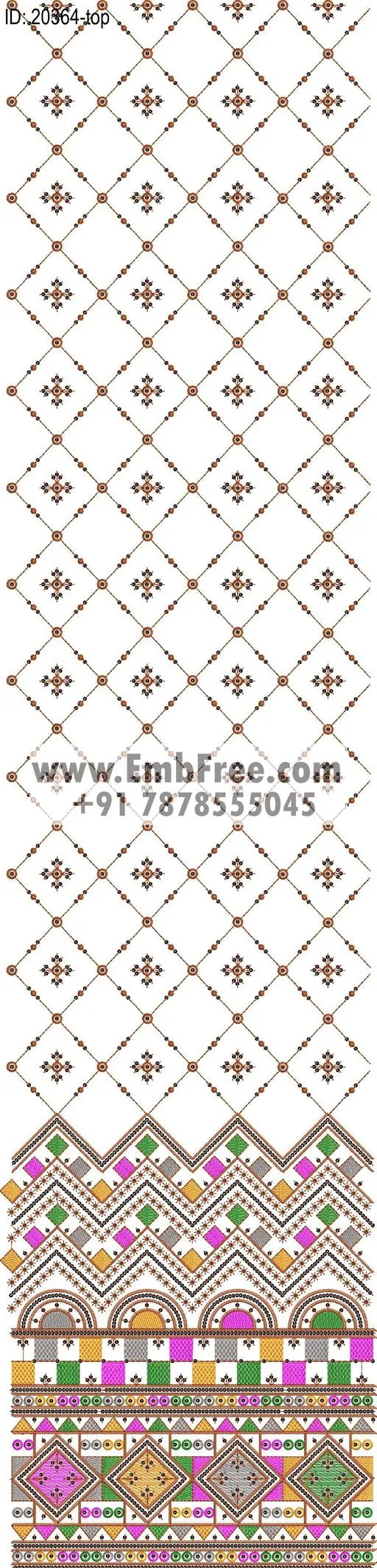 top suit embroidery design-ID:20364