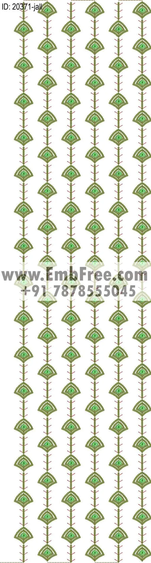 garment embroidery design-ID:20371
