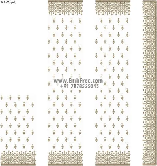 saree cpallu embroidery designs-ID:20381