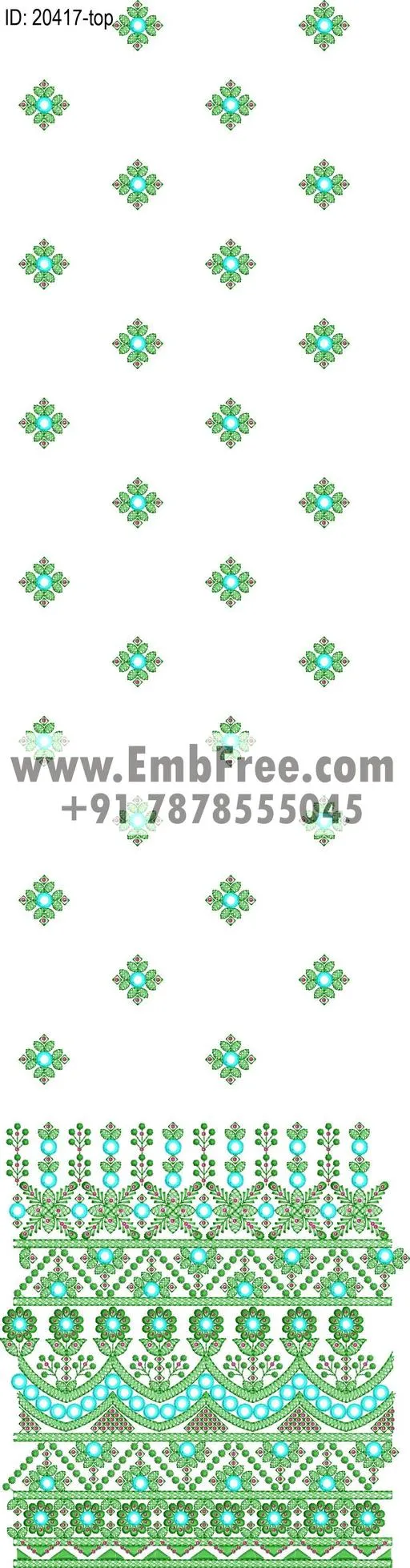 top suit embroidery design-ID:20417