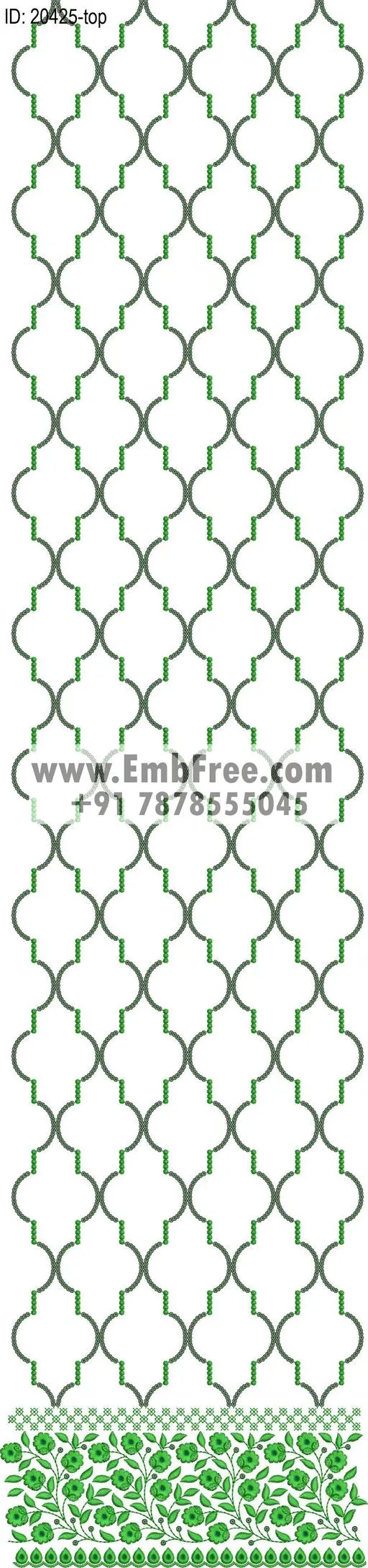 top suit embroidery design-ID:20425