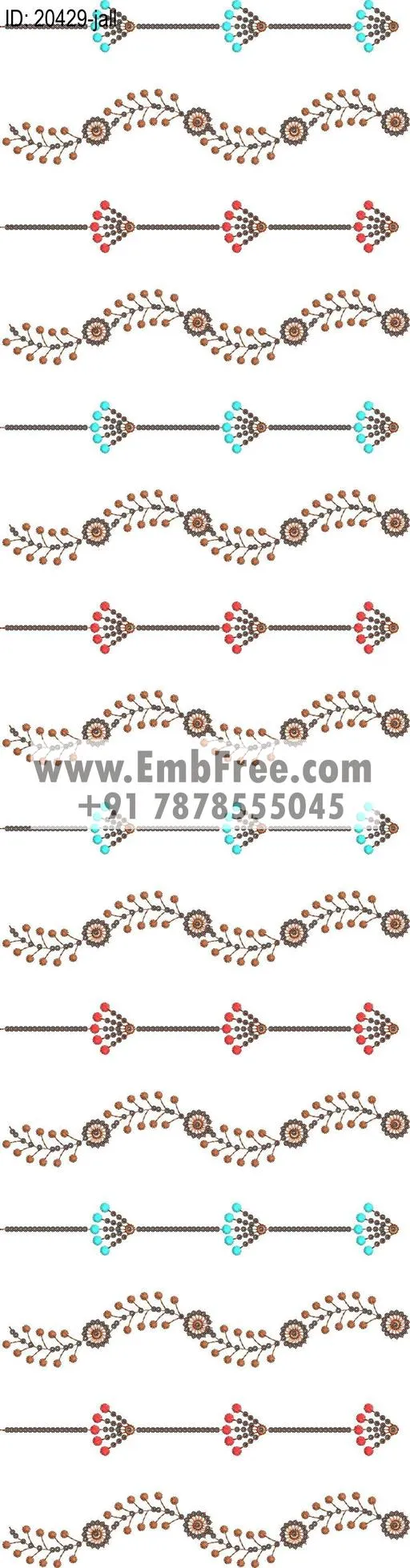 garment embroidery design-ID:20429