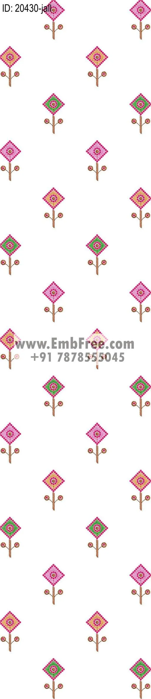 garment embroidery design-ID:20430