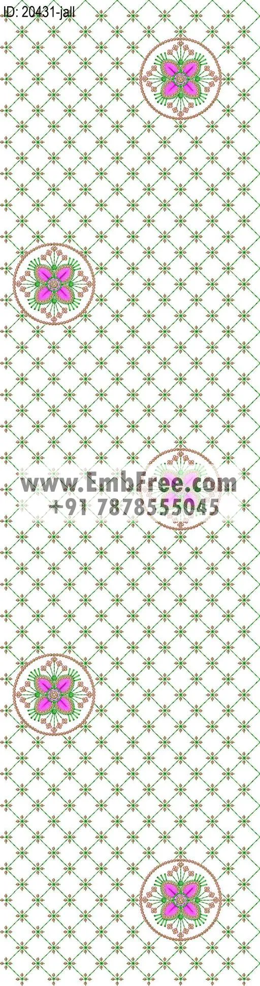 garment embroidery design-ID:20431