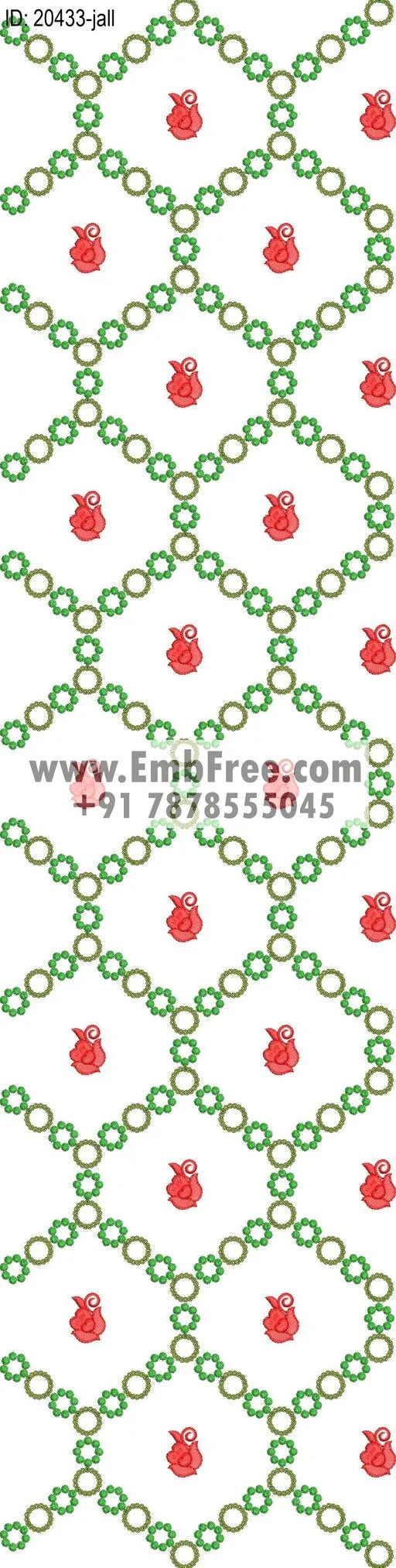 garment embroidery design-ID:20433