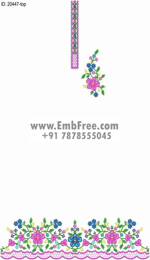 single head dress embroidery design-ID:20447
