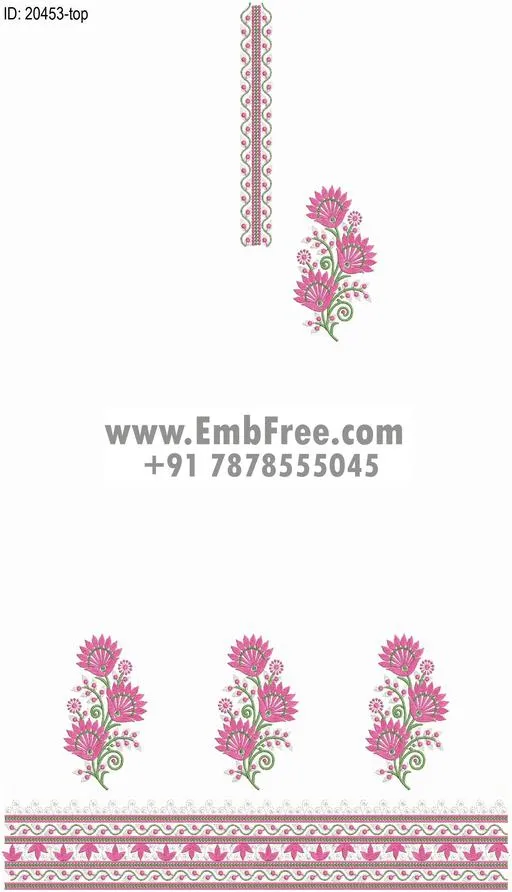 single head dress embroidery design-ID:20453