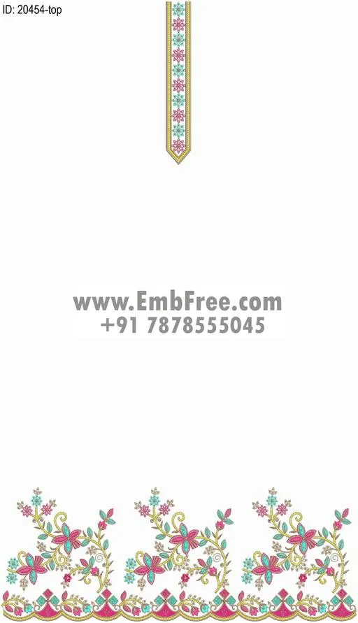 single head dress embroidery design-ID:20454