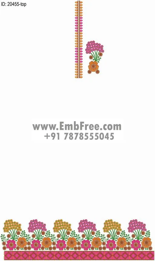 single head dress embroidery design-ID:20455