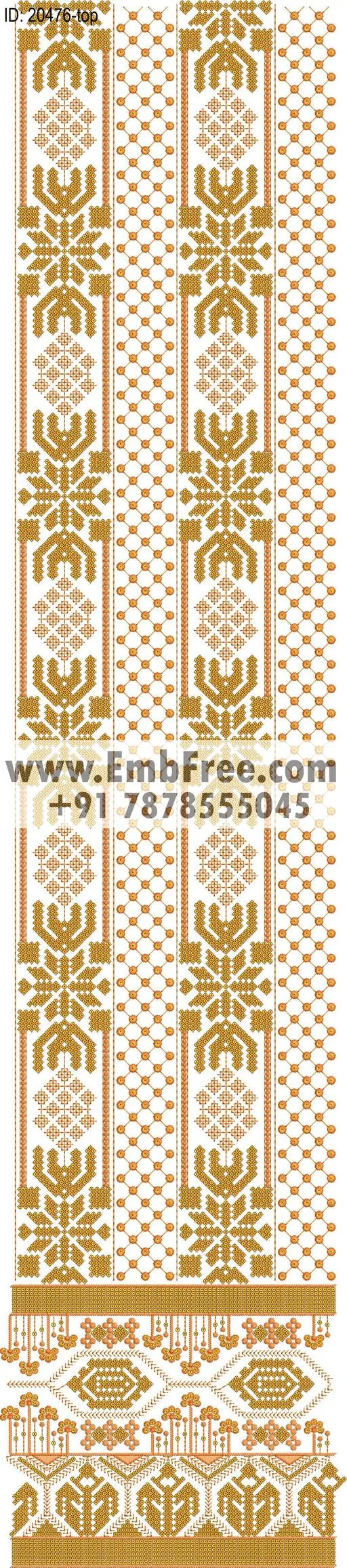 top suit embroidery design-ID:20476
