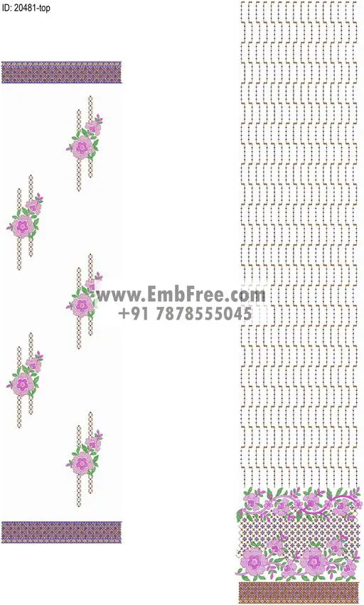 top suit embroidery design-ID:20481