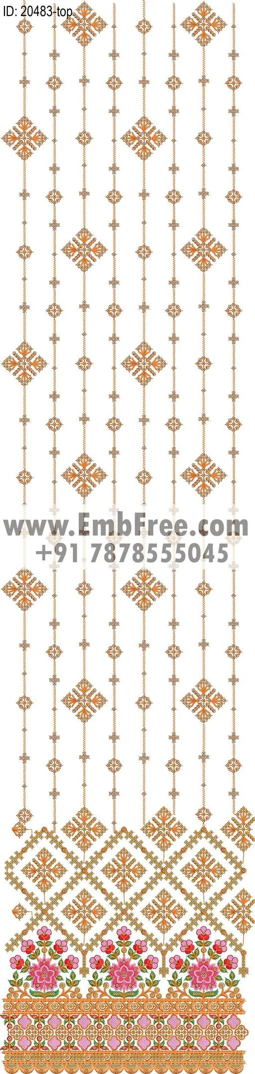 top suit embroidery design-ID:20483