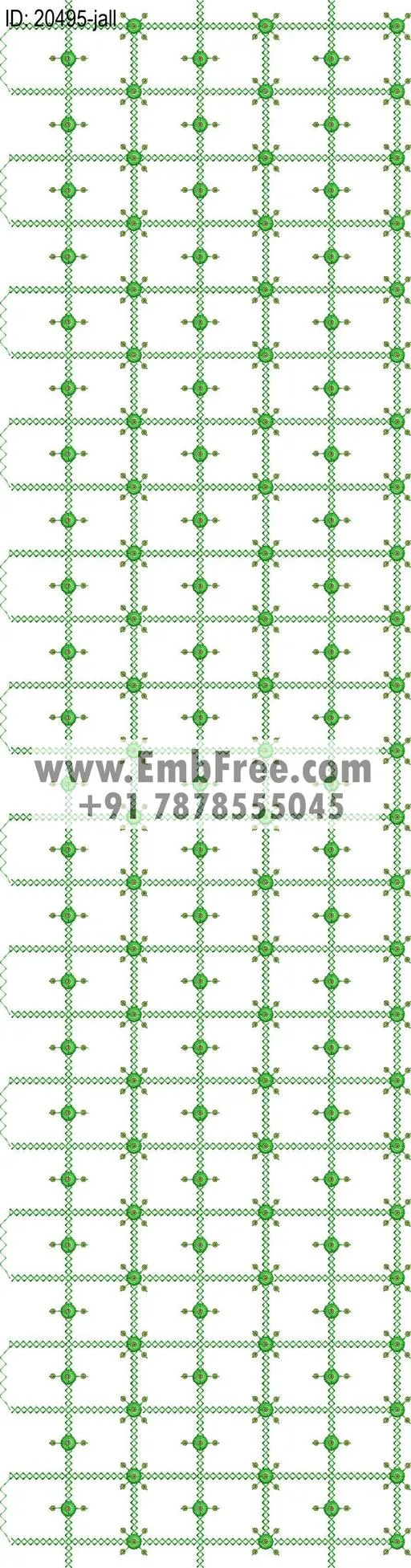 garment embroidery design-ID:20495