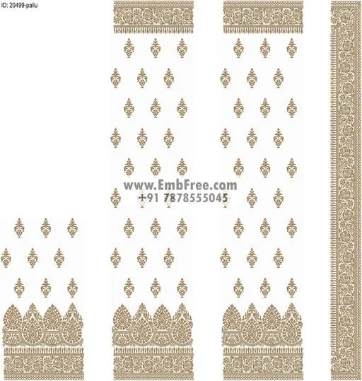 saree cpallu embroidery designs-ID:20499