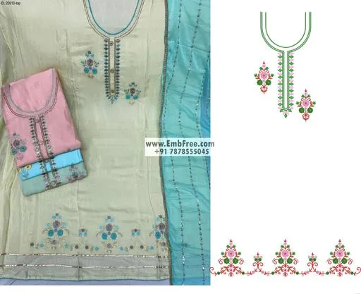 single head dress embroidery design-ID:20510