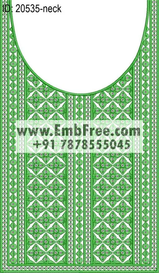 neck embroidery design-ID:20535