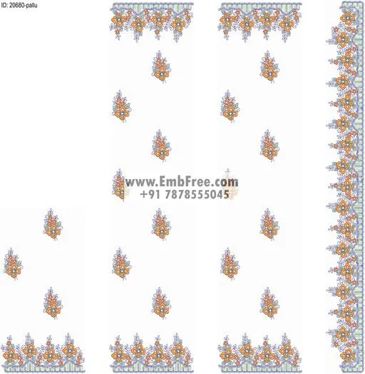 saree cpallu embroidery designs-ID:20680